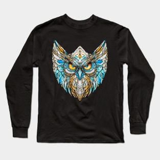 Mosaic owl Long Sleeve T-Shirt